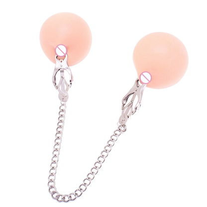 Kjetting brystvorte klemmer