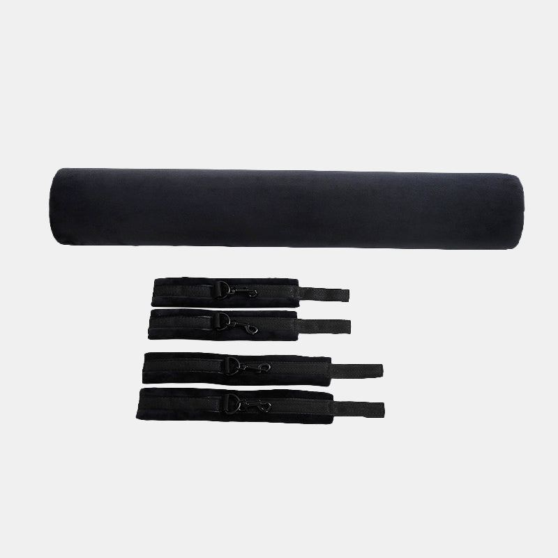 Sprettstang med håndjern og ankeljern